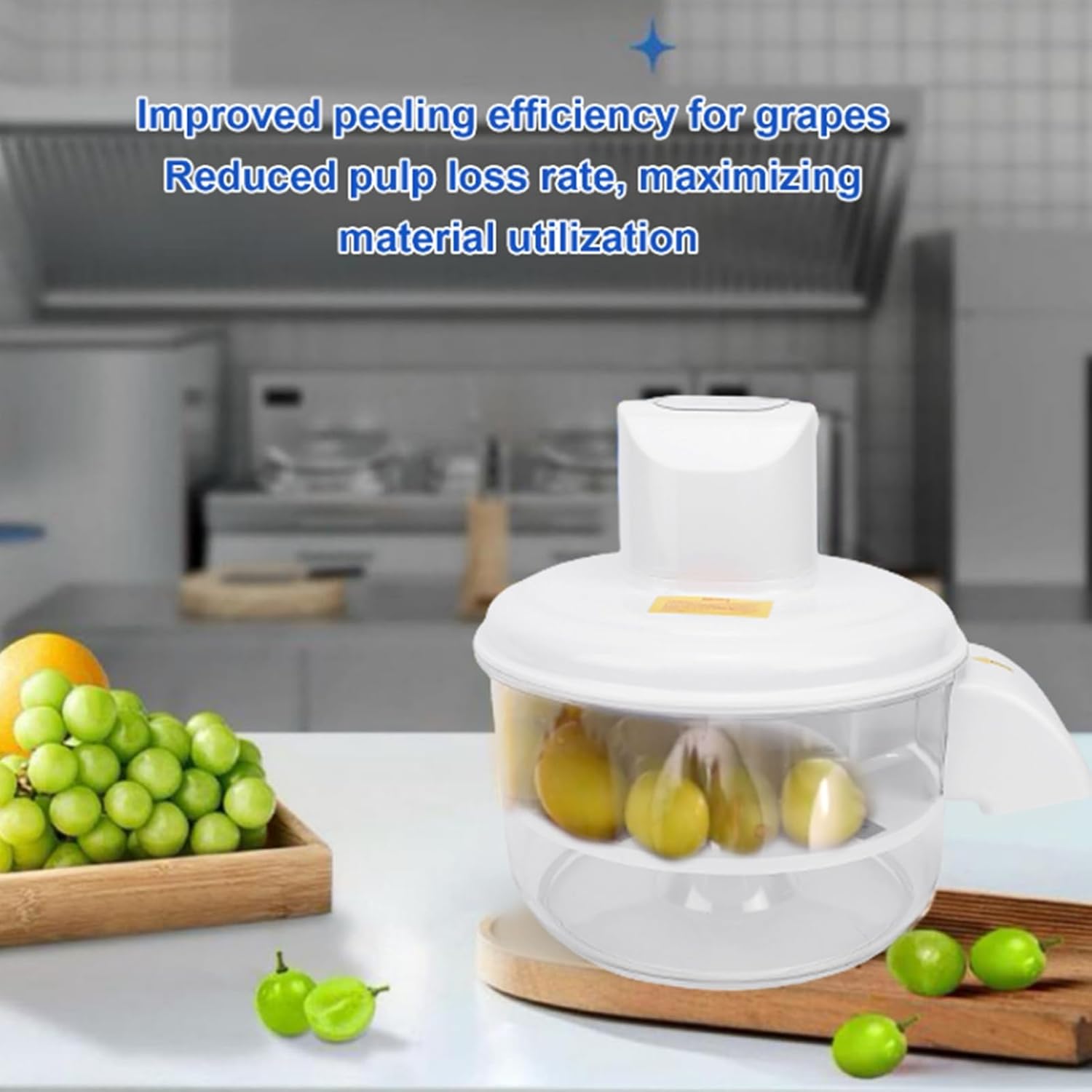 Electric Garlic & Fruit Peeler – Multifunction Kitchen Tool