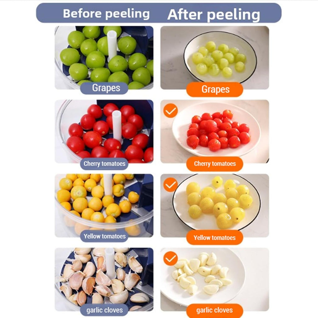 Electric Garlic & Fruit Peeler – Multifunction Kitchen Tool