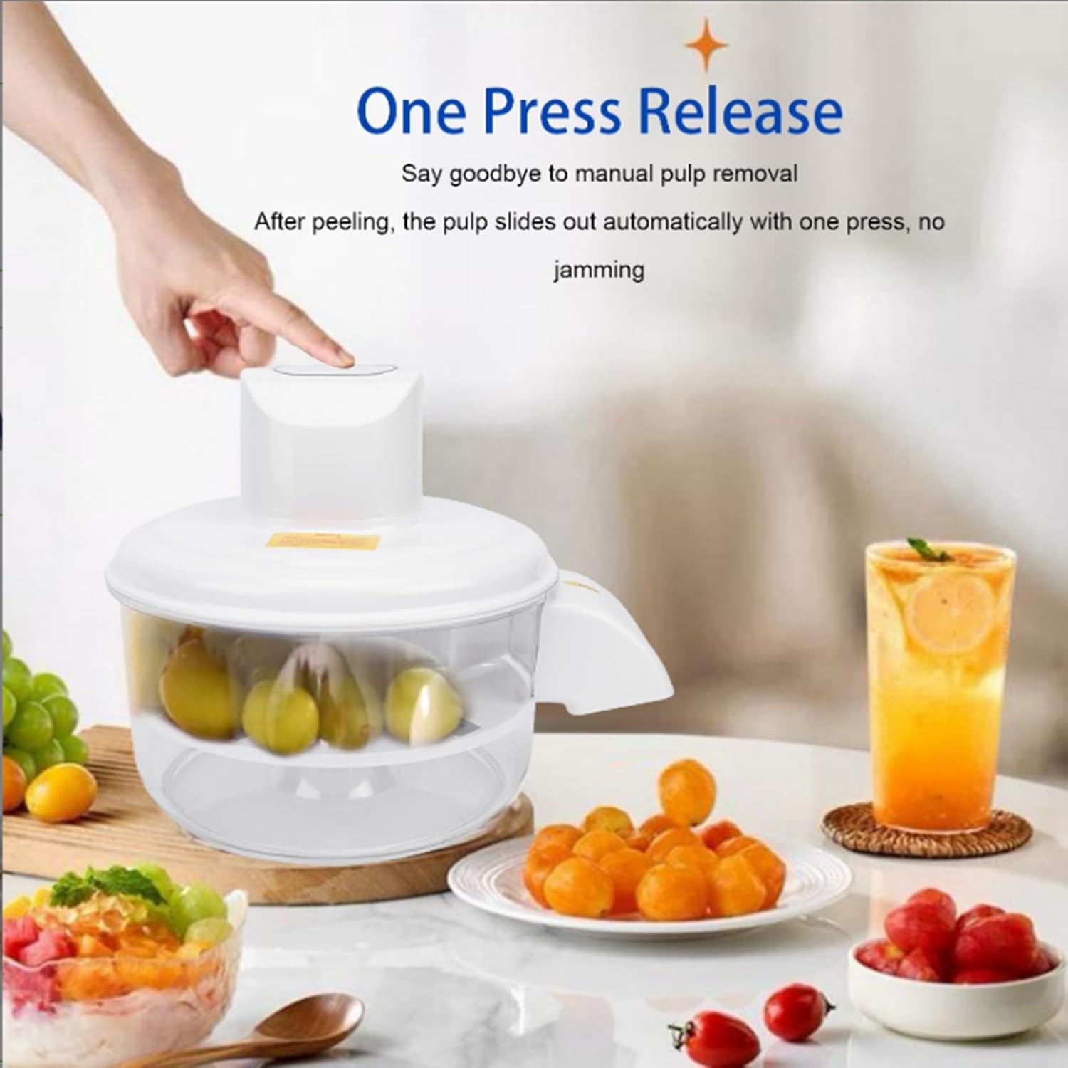 Electric Garlic & Fruit Peeler – Multifunction Kitchen Tool