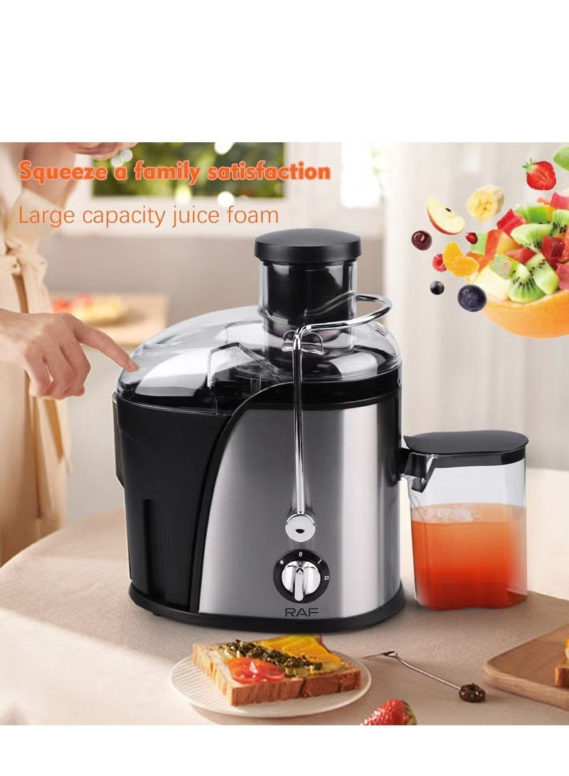 Compact Juicer Extractor 250W – Fast Juice Maker with 350ml Jug