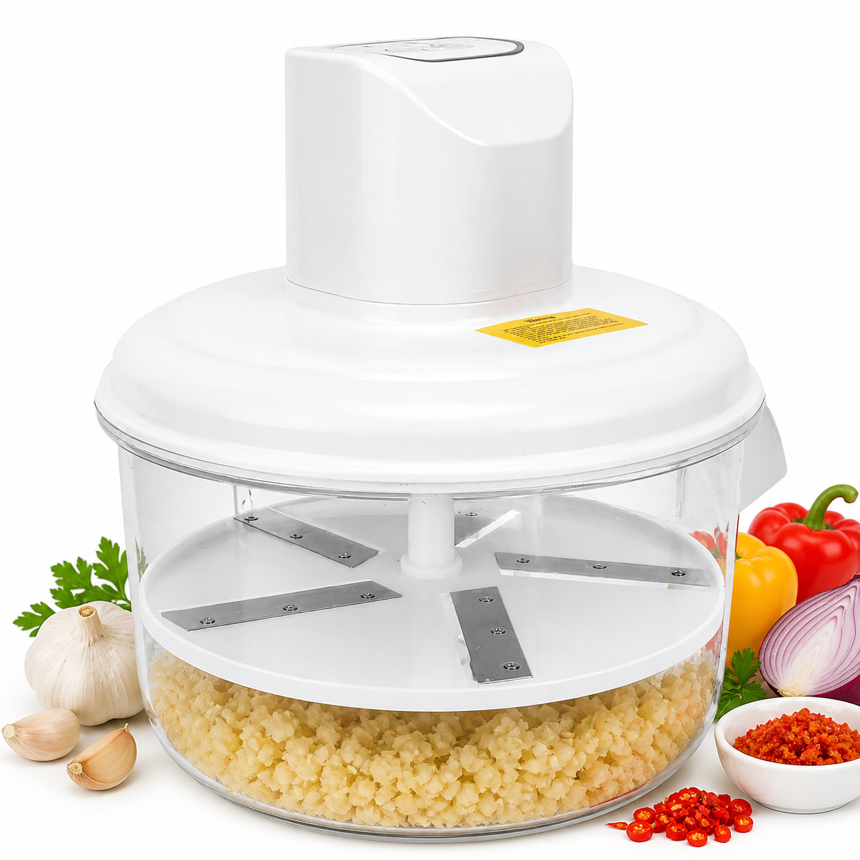 Electric Garlic & Fruit Peeler – Multifunction Kitchen Tool