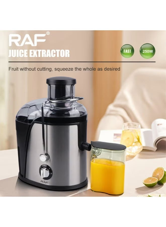 Compact Juicer Extractor 250W – Fast Juice Maker with 350ml Jug