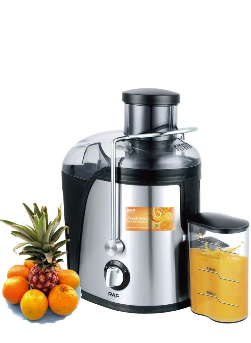 Compact Juicer Extractor 250W – Fast Juice Maker with 350ml Jug